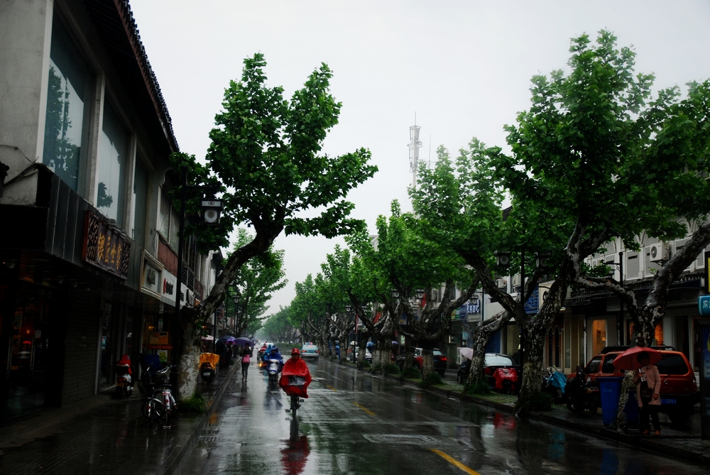 观前街和盘门十全街一带是当地的美食汇聚地,很多当地美食和小吃都